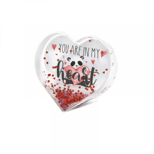 Glitter Photo Frame - Heart