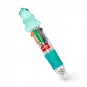 Mini 4-Colour Ballpoint Pen - Mini Magic Rainbow - Dino