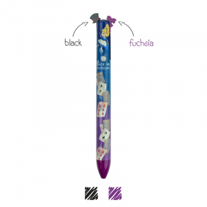 Click&Clack Two Color Pen- Alice