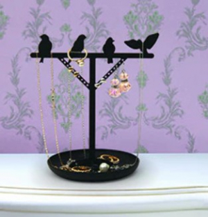 Bird Jewelry Stand