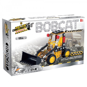 BMS Construct It Kit - Bobcat - 129 Pc
