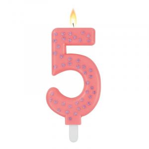 Maxi Cake Candle - Maxi Candle - Pink - 5