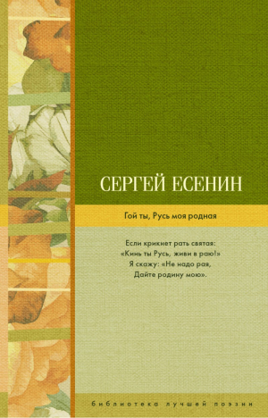 Гой ты, русь моя родная