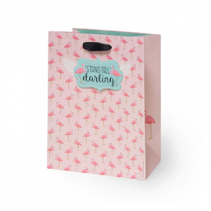 Gift Bag - Medium  -  Flamingo