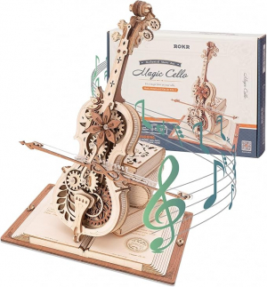 3D Wooden Puzzle - Magic Cello