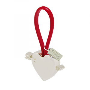 Key Ring - Lucky Chain - Red - Heart