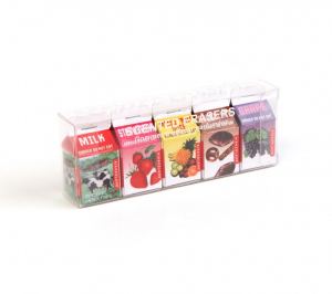 Milk Carton Scented Erasers