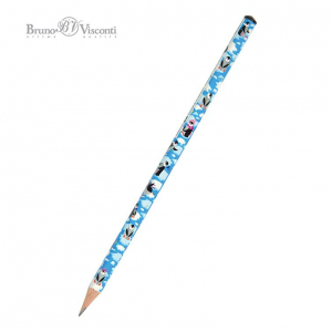 Карандаш Чернографитовый Happygraphix Пингвины Нв