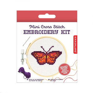 Crossstitch Embroiderykit-Butterfly
