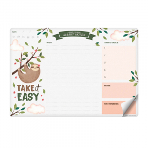 Smart Notes - Paper Mousepad & Notepad - Sloth
