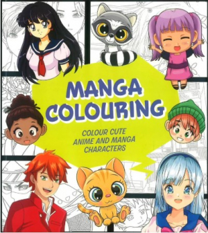 Quarto: Manga Colouring Book