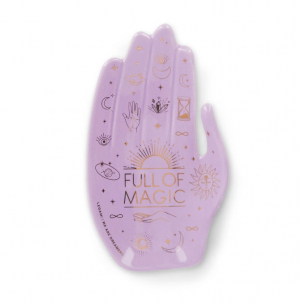 Hand-Decorated Ceramic Trinket Dish - Magic - Rings & Things