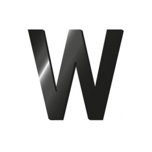 My Initial - Adhesive Letters - W