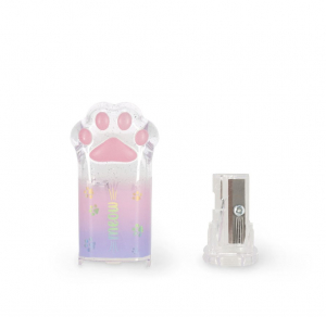 Pencil Sharpener with Container- Meow