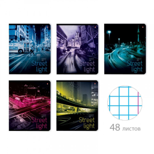 Տետր 48 Էջ քառակուսի - Ритм Мегаполиса