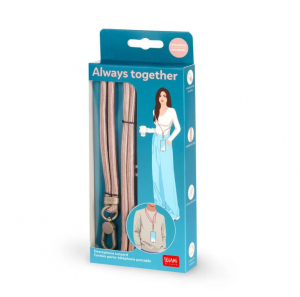 Smartphone Lanyard - Always Together - Rose Gold