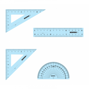 Ruler set - rose