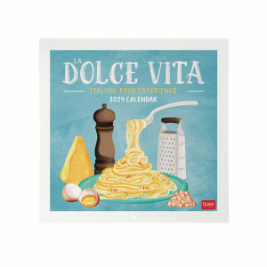 Wall Calendars - 2024 Wall Calendar - La Dolcevita - 30X29 - Food & Drink