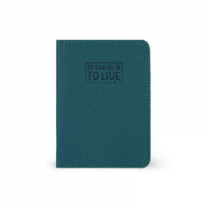 Passport Holder - Petrol Blue