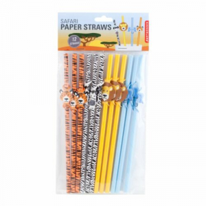 Animal Straws Safari
