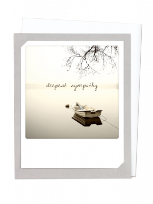 Открытка - Deepest Sympathy (grey)