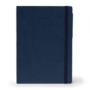 My Notebook - Large Plain Blue