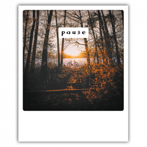 Открытка - pause