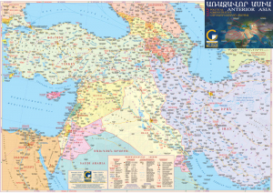 Առաջավոր Ասիայի քարտեզ