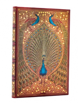 Նոթատետր Sangorski & Sutcliffe/Hafiz’s Peacocks/Midi/Lined