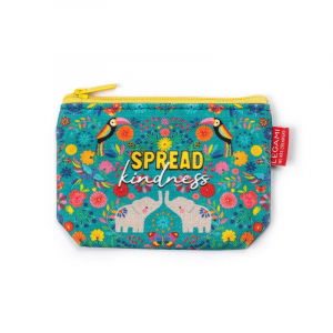 Cotton Coin Purse - Elephant