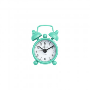 Alarm Clock Mini Tick Tock Aqua -