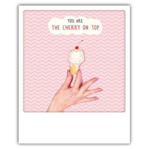 Greeting Card - you are the cherry on top