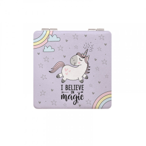 Nice To See You - Handbag Mirror- Unicorn