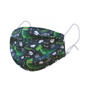 What A Mask! - Reusable Face Mask - Kid Size - Dino