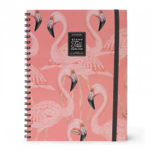 Նոթատետր - Maxi Trio Spiral Notebook - Flamingo