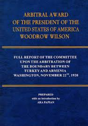 Arbitral Award of the President of the USA Woodrow Wilson