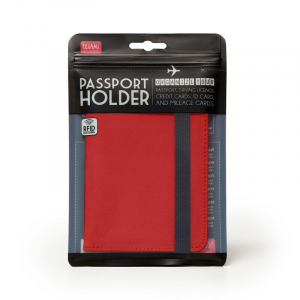 Passport Holder - Red