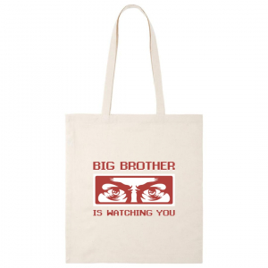 Կտորե պայուսակ - Big brother is watching you