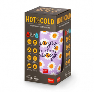 Vacuum Tumbler - Hot&Cold - Daisy