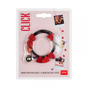 Click Photo Holder With Magnets - Hearts