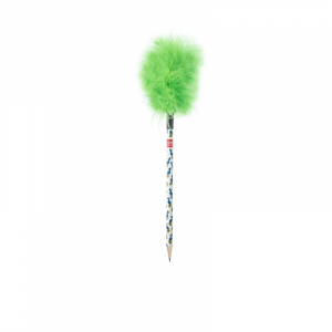 Fluffy Pencil Green - Peacock