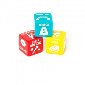Set Of 3 Dice - Date In Progress
