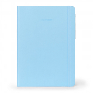 My Notebook - Large Lined Sky Blue