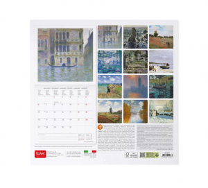 2025 Wall Calendar - Claude Monet