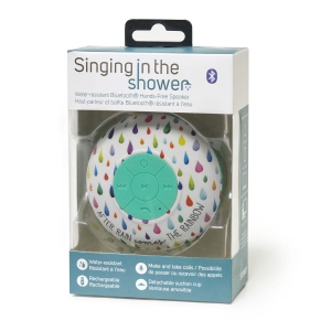 Shower Speaker Water Resistant - Singing In The Shower - After Rain