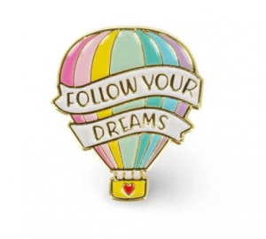 Enamel Metal Pin - Pin Your Style! - Air Balloon