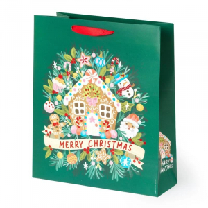Gift Bag - Large - Gingerbread