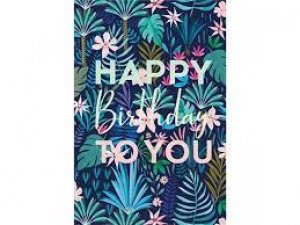 Large Greeting Card - Flora - Flora