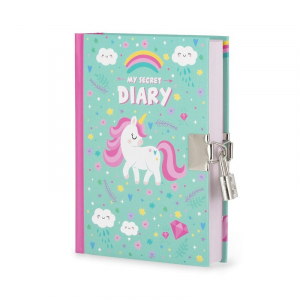 Secret Diary With Padlock - My Secret Diary - Unicorn