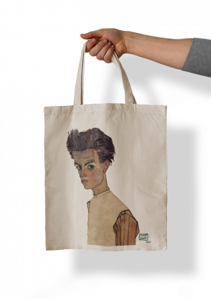 Սպիտակ կտորե պայուսակ - Էգոն Շիլե